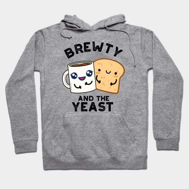 Brewty And The Yeast Funny Movie Pun Hoodie by punnybone